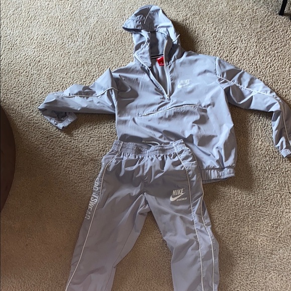 Nike Gray Tracksuit Set - Picture 1 of 6